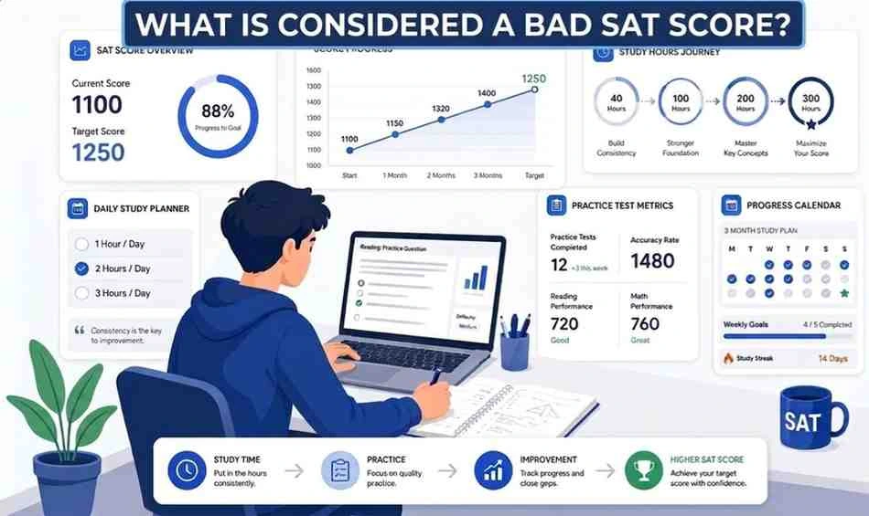 What Is Considered a Bad SAT Score